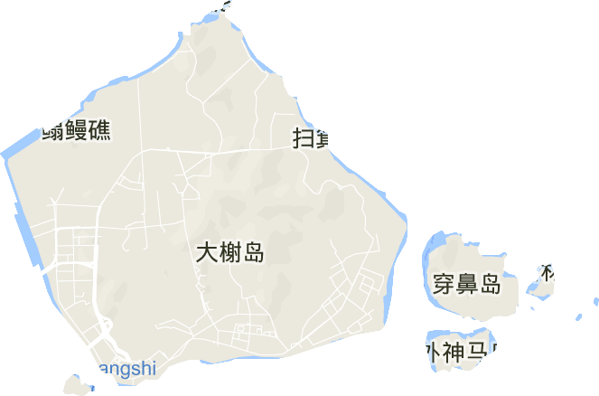 大榭街道电子地图