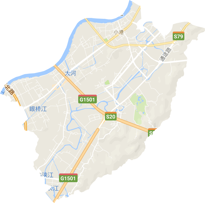 小港街道电子地图