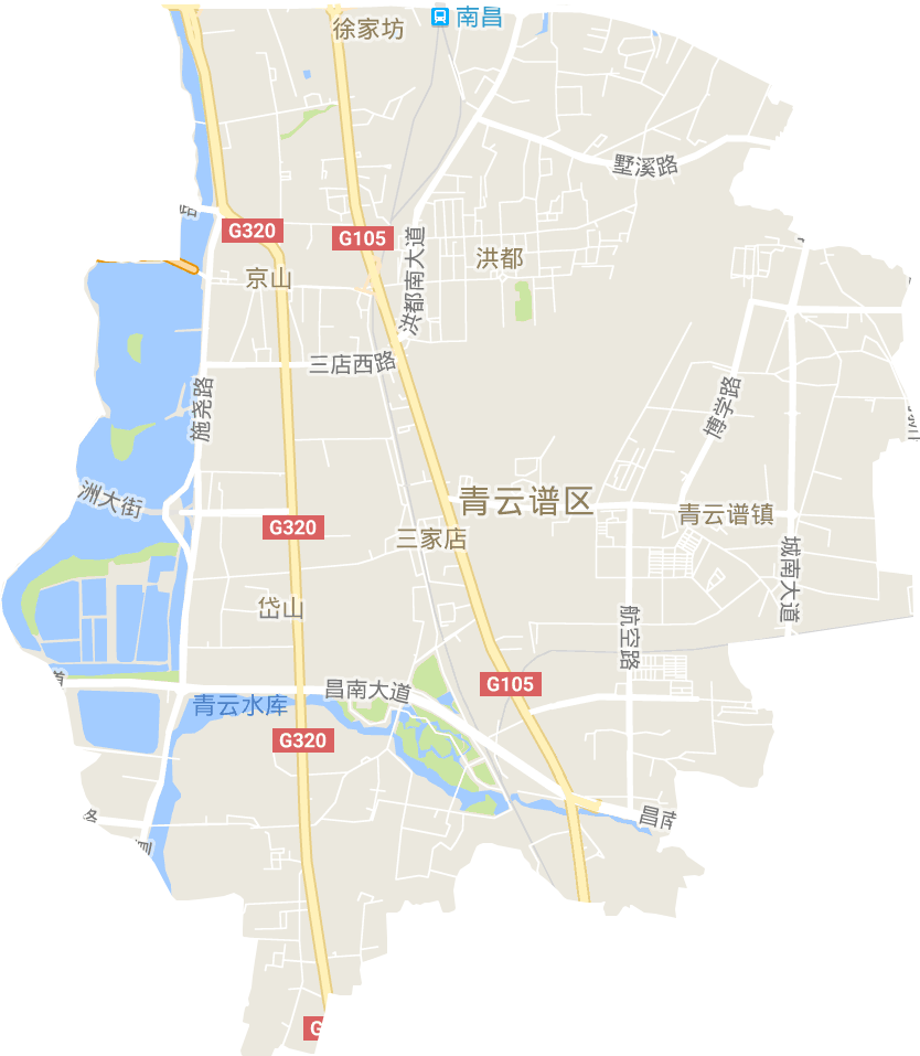 青云谱区电子地图