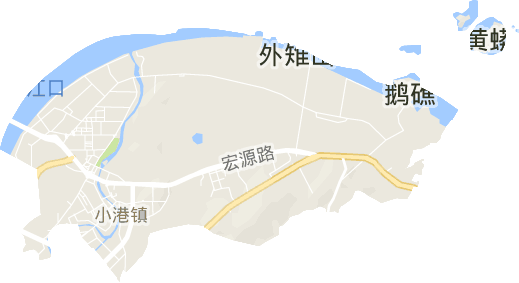 戚家山街道电子地图