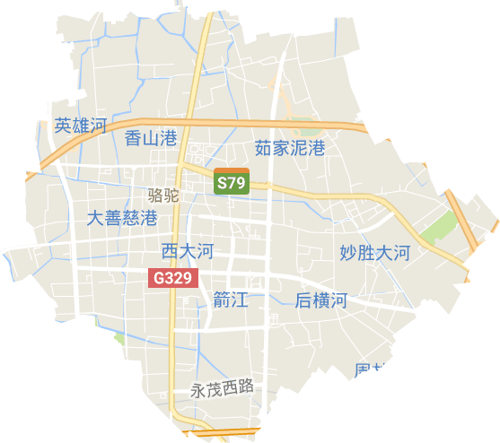 骆驼街道电子地图