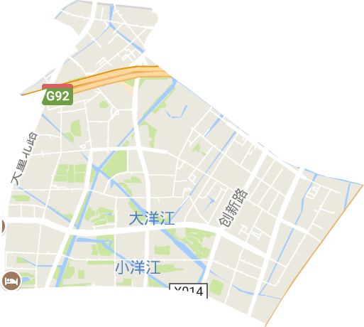 中河街道电子地图