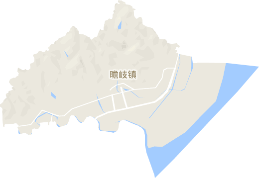 瞻岐镇电子地图
