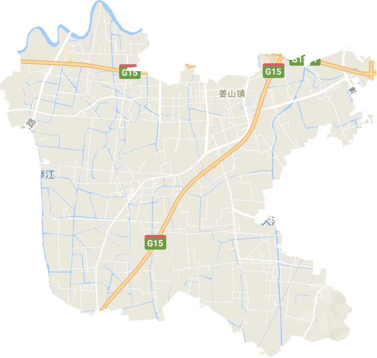 姜山镇电子地图