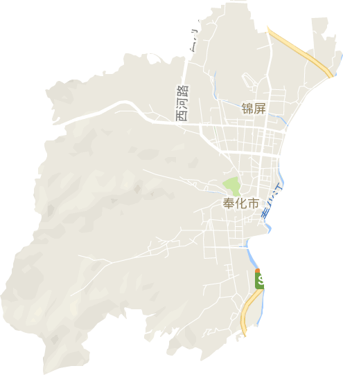 锦屏街道电子地图