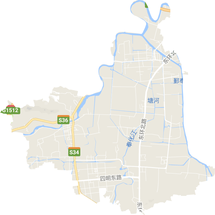 江口街道电子地图