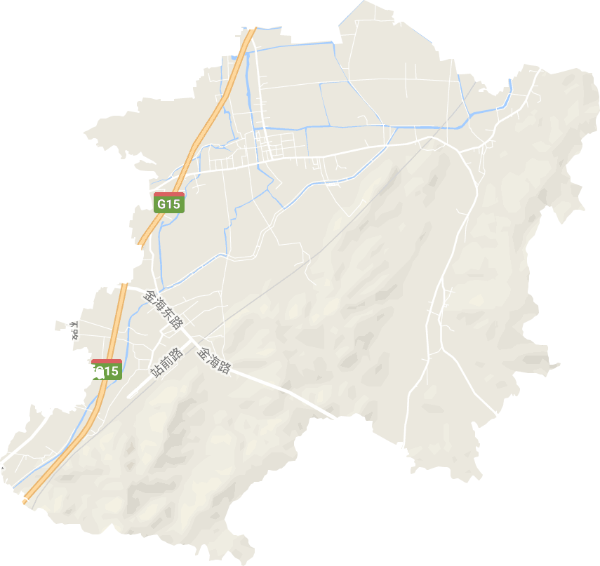 西坞街道电子地图