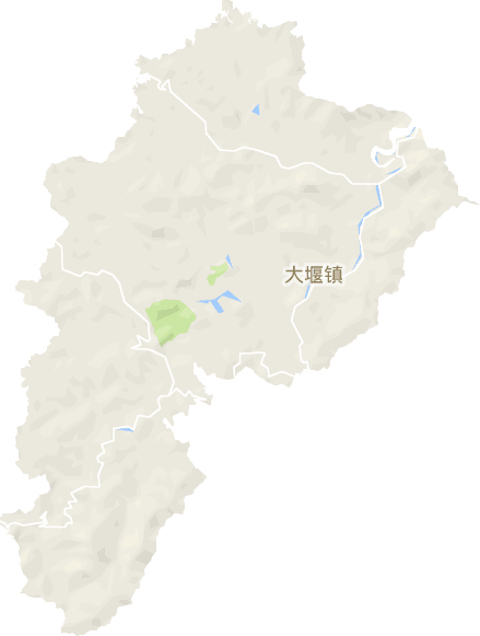 大堰镇电子地图
