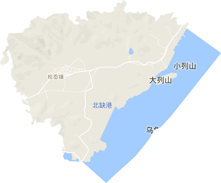松岙镇电子地图
