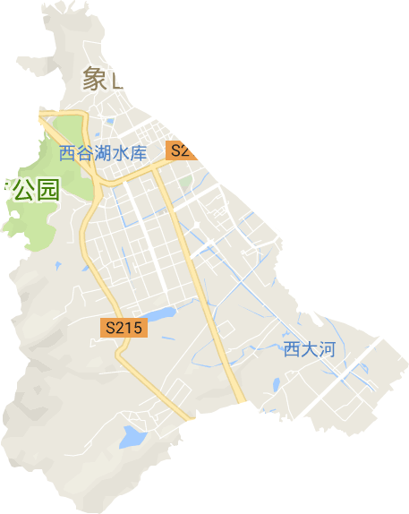 丹西街道电子地图