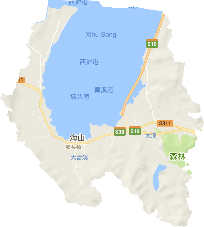 墙头镇电子地图