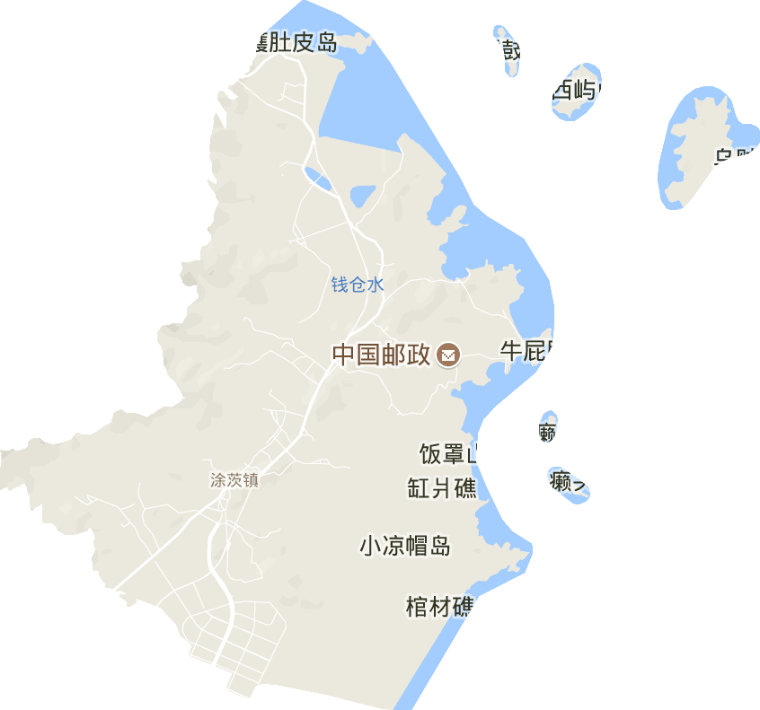 涂茨镇电子地图