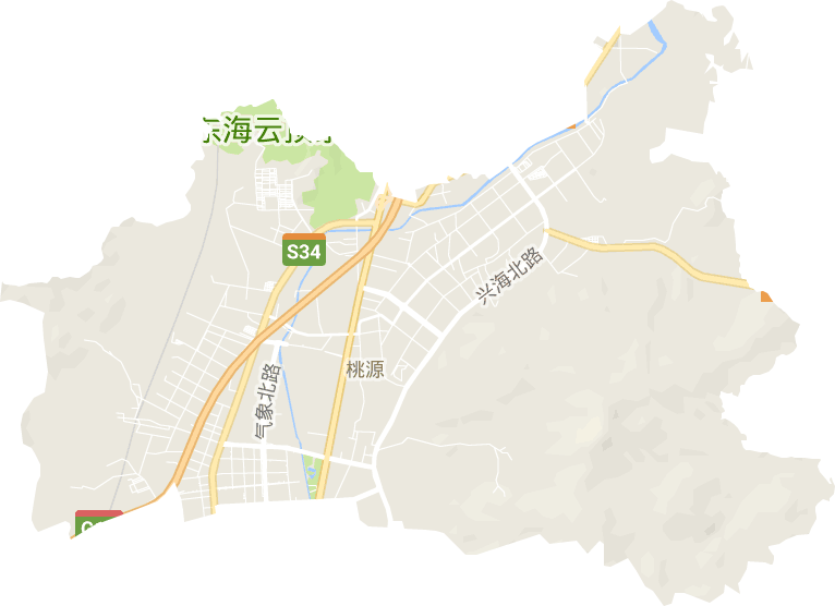 桃源街道电子地图