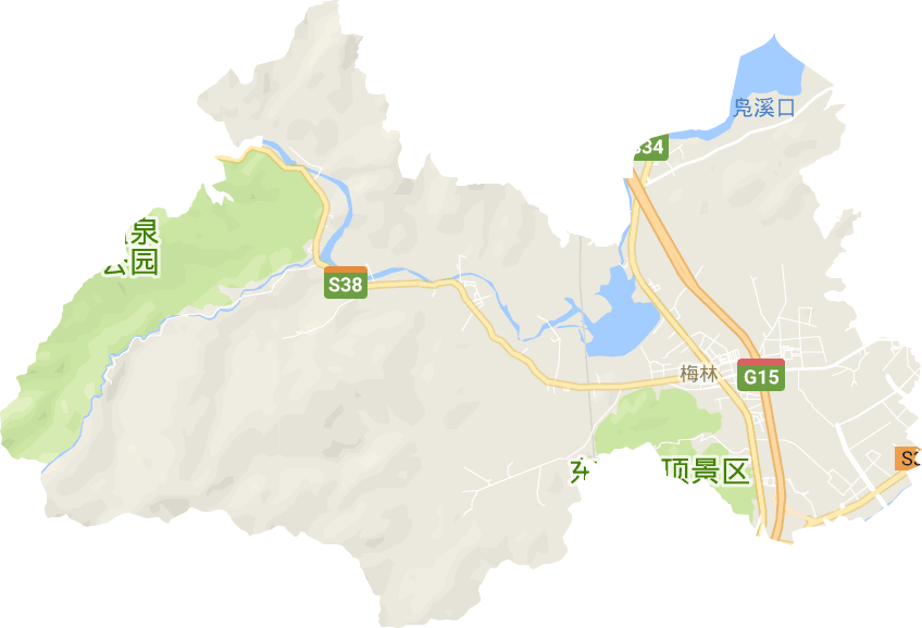 梅林街道电子地图