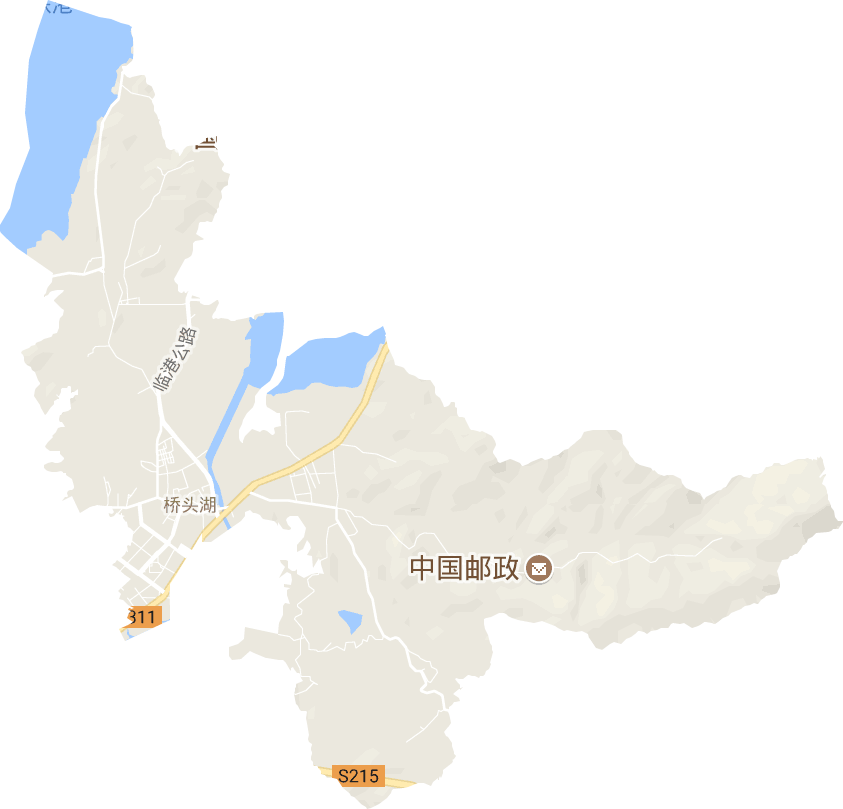 桥头胡街道电子地图