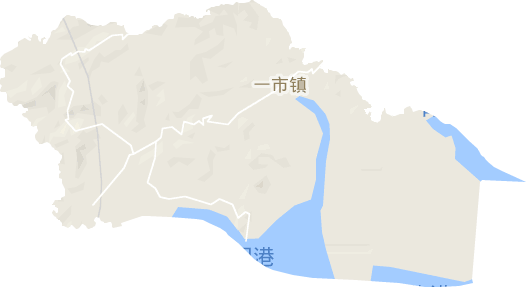 一市镇电子地图