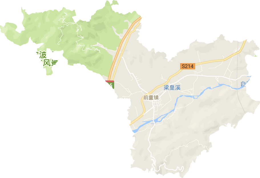 前童镇电子地图