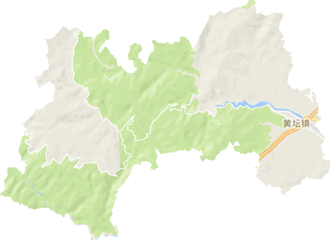 黄坛镇电子地图