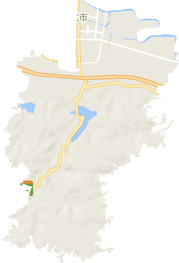 梨洲街道电子地图