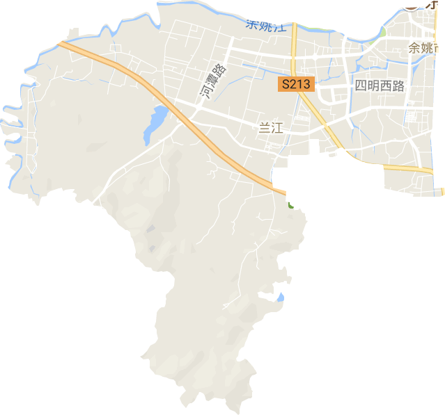 兰江街道电子地图