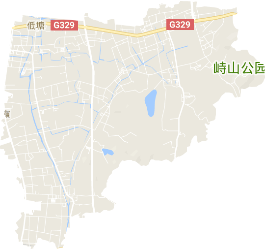 低塘街道电子地图
