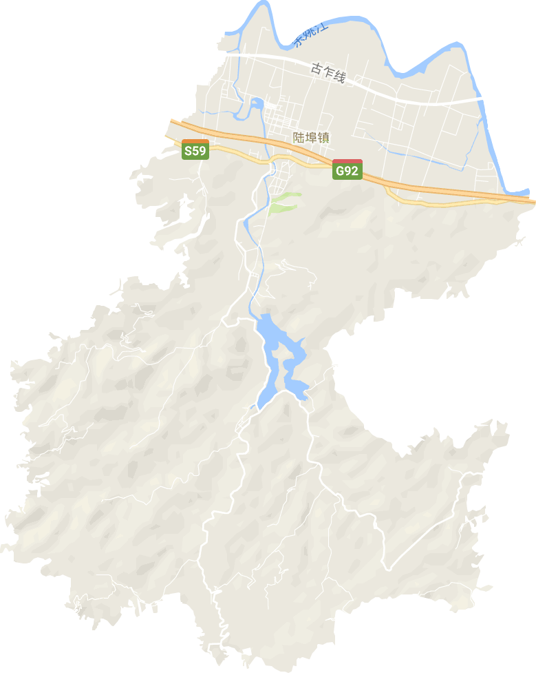 陆埠镇电子地图