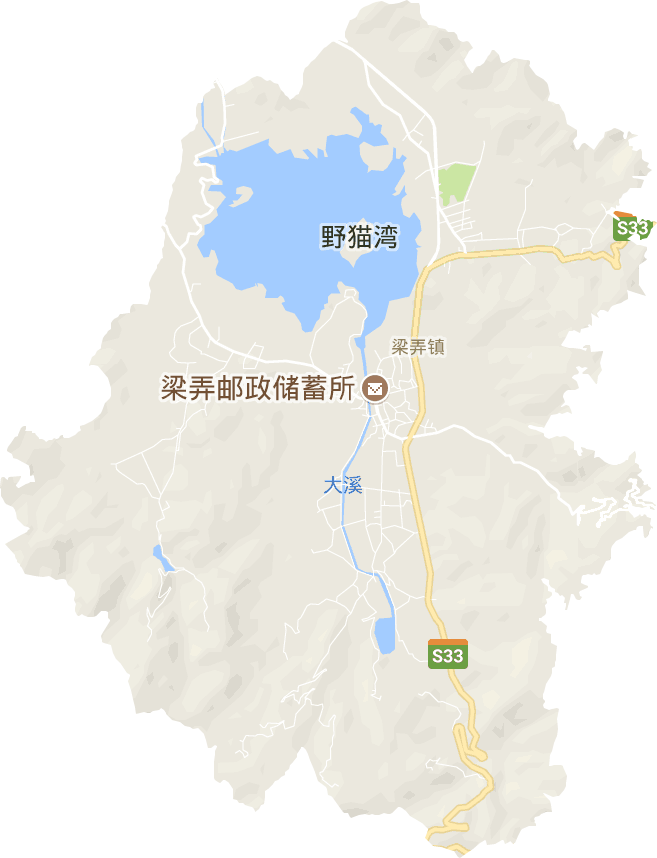梁弄镇电子地图
