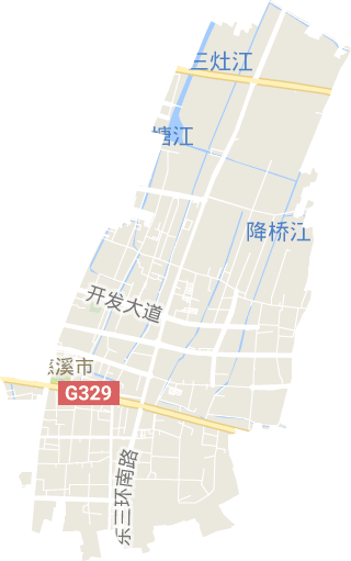 白沙路街道电子地图