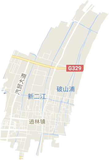 逍林镇电子地图