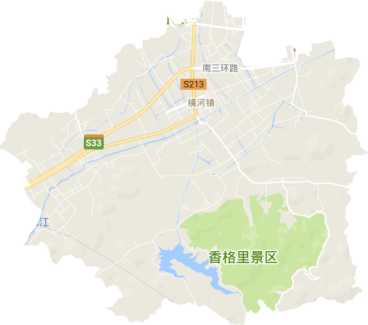 横河镇电子地图