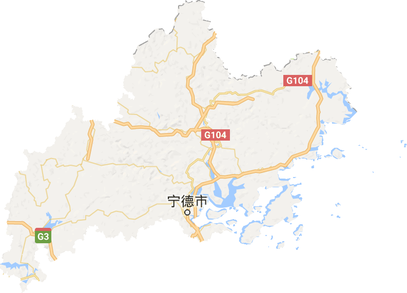 宁德市电子地图