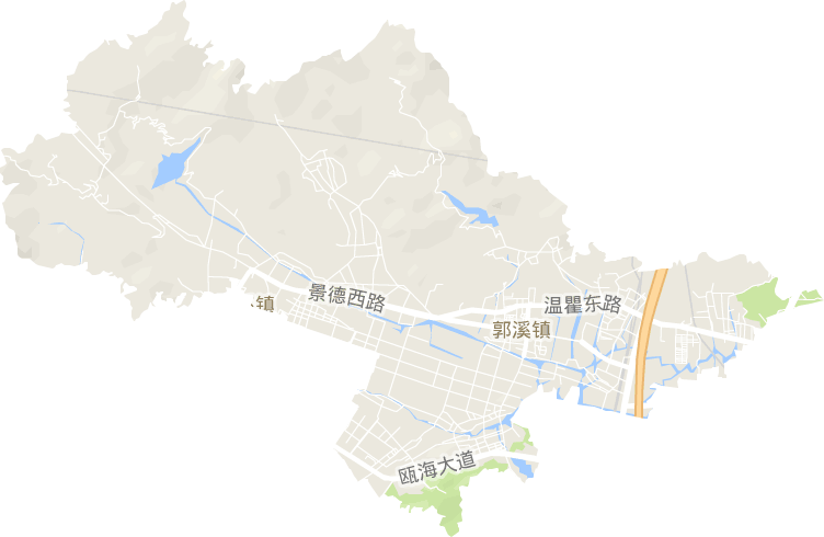 郭溪街道电子地图