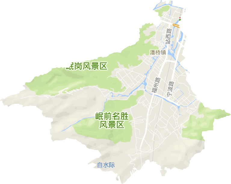 潘桥街道电子地图