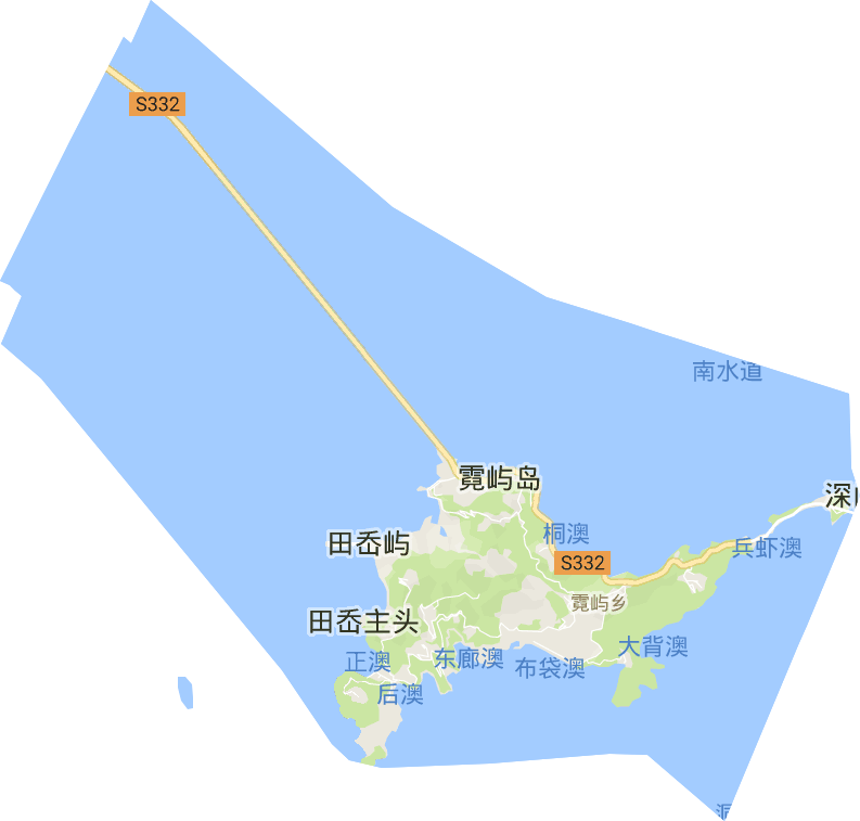 霓屿街道电子地图