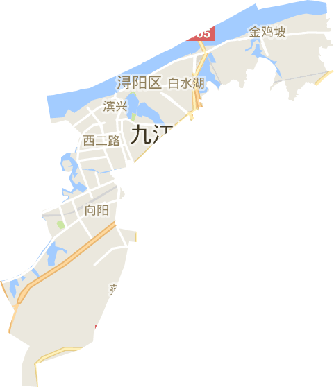 浔阳区电子地图
