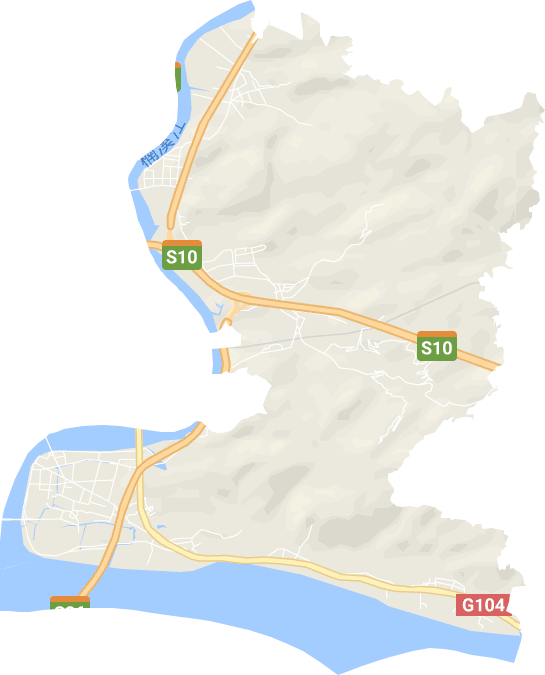 三江街道电子地图