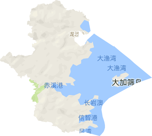 赤溪镇电子地图