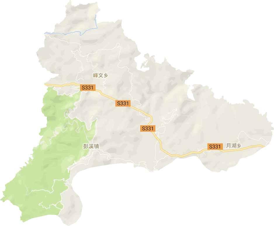 彭溪镇电子地图