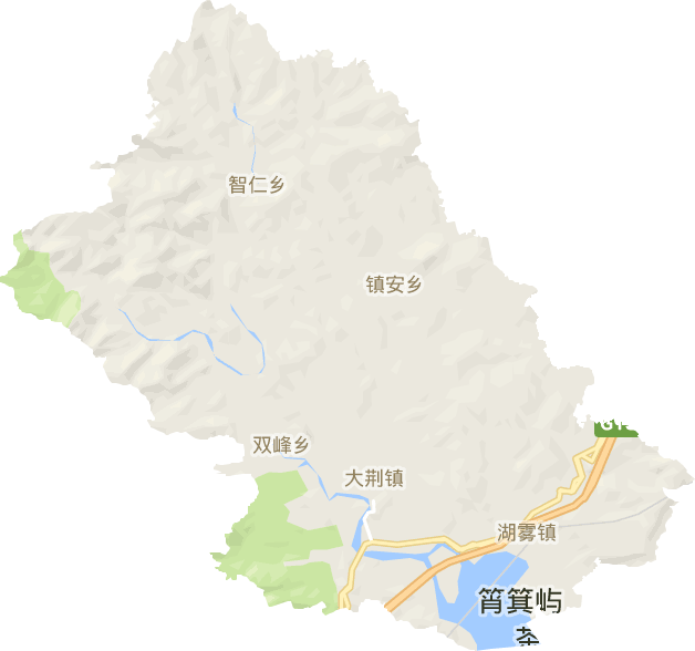大荆镇电子地图