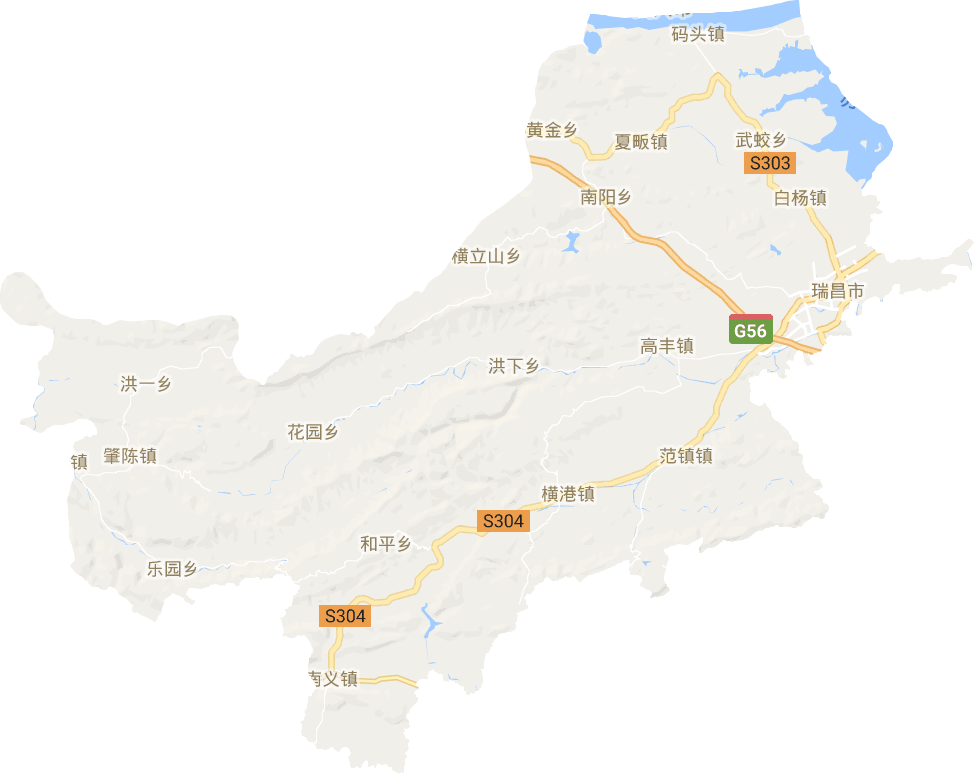 瑞昌市电子地图