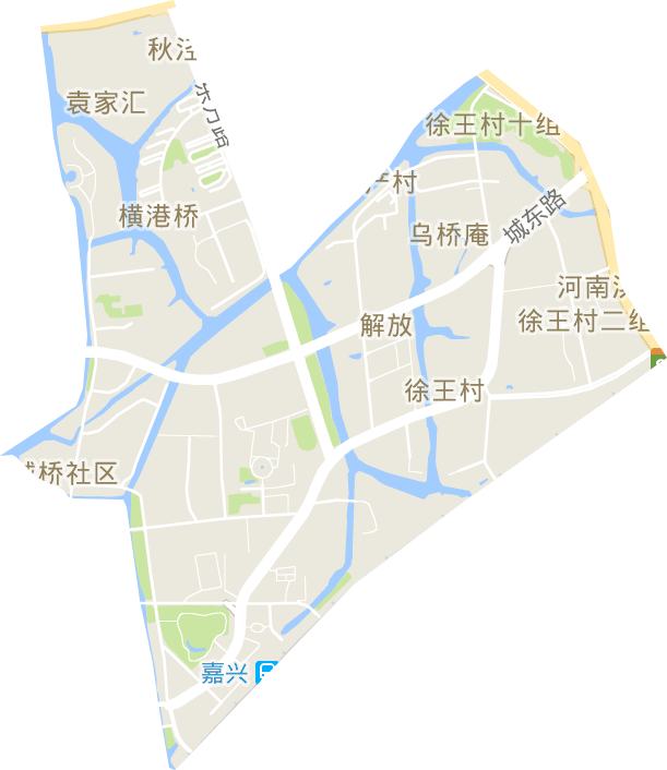 解放街道电子地图