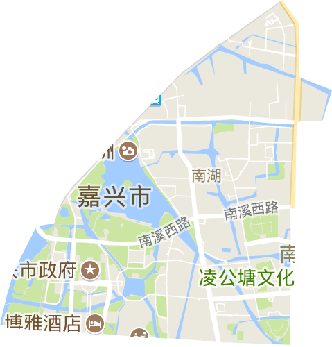 南湖街道电子地图