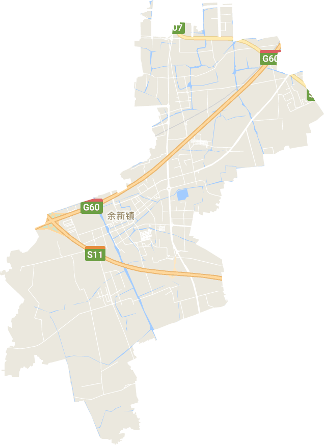 余新镇电子地图