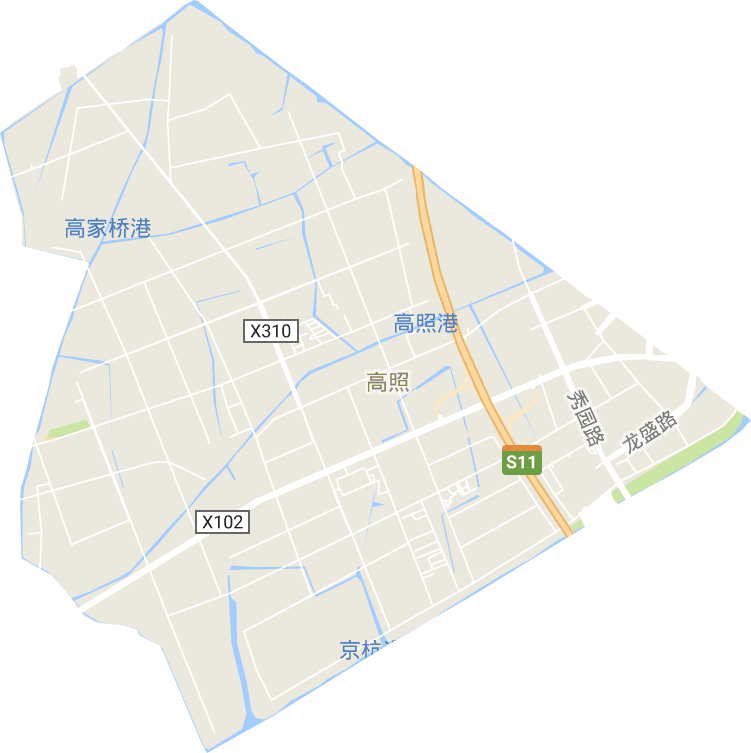 高照街道电子地图
