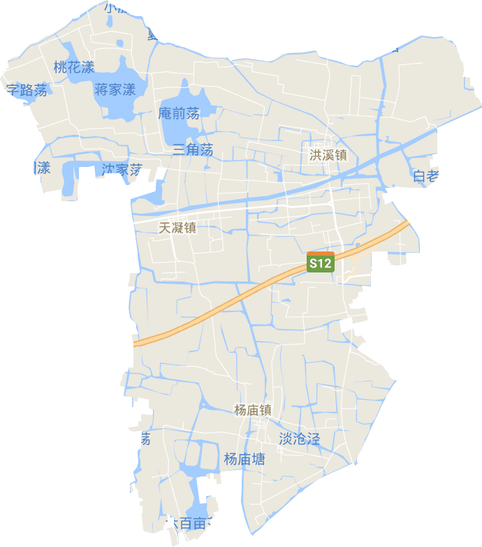 天凝镇电子地图