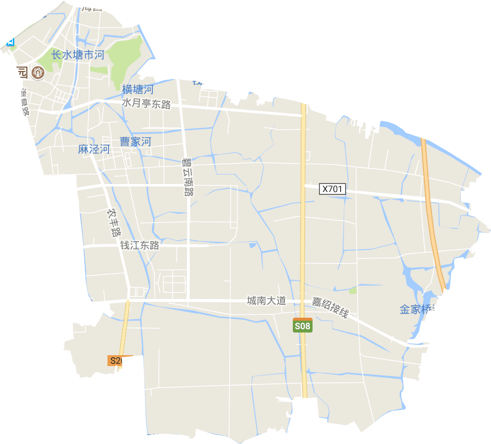 硖石街道电子地图