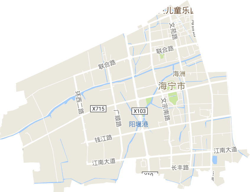 海洲街道电子地图