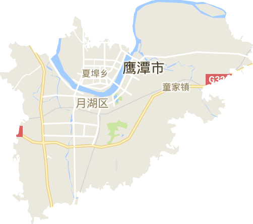 月湖区电子地图