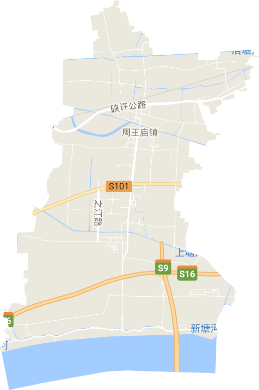 周王庙镇电子地图