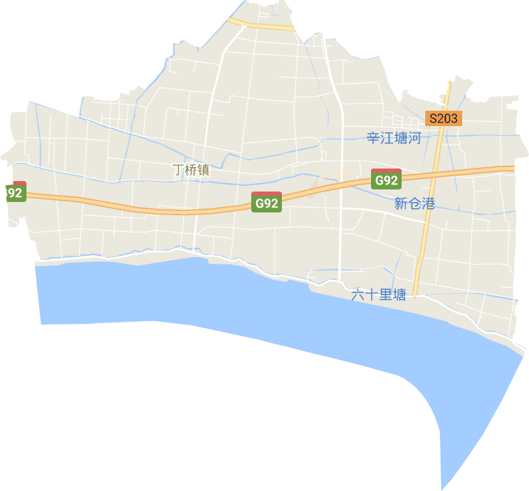 丁桥镇电子地图